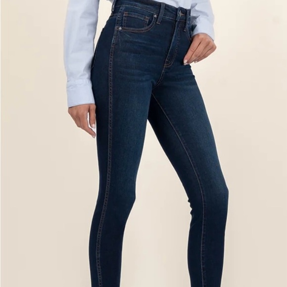 Kut Women's Dark Blue Skinny Jeans - Picture 3 of 7